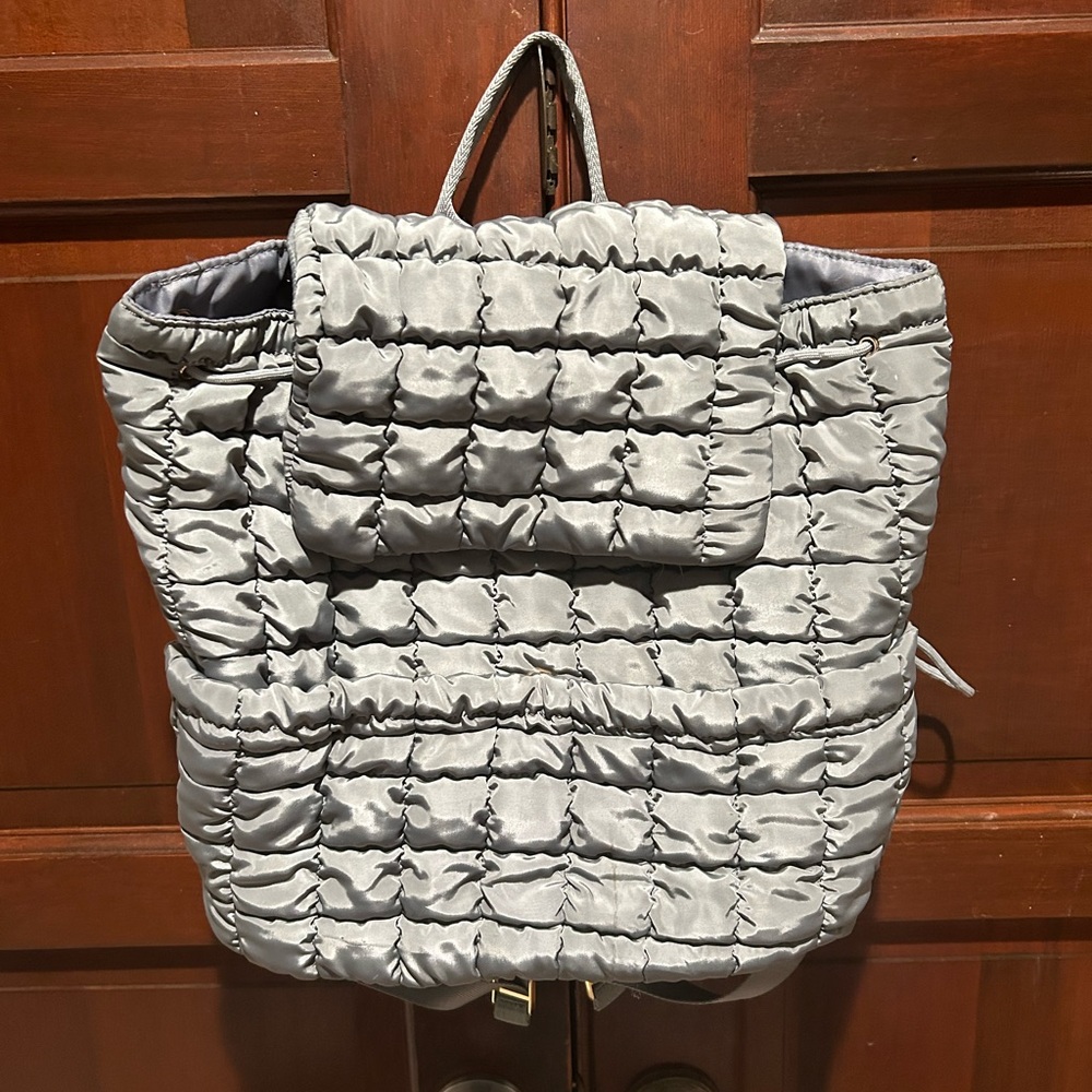 Gray. Backpack